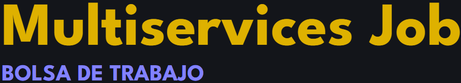 Logo de Multiservices Job